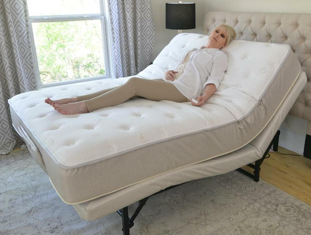 Long Beach Ergomotion motorized frame foundation base